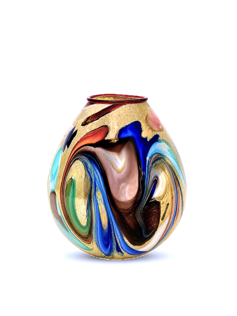 Vaso Calcedónio Bola