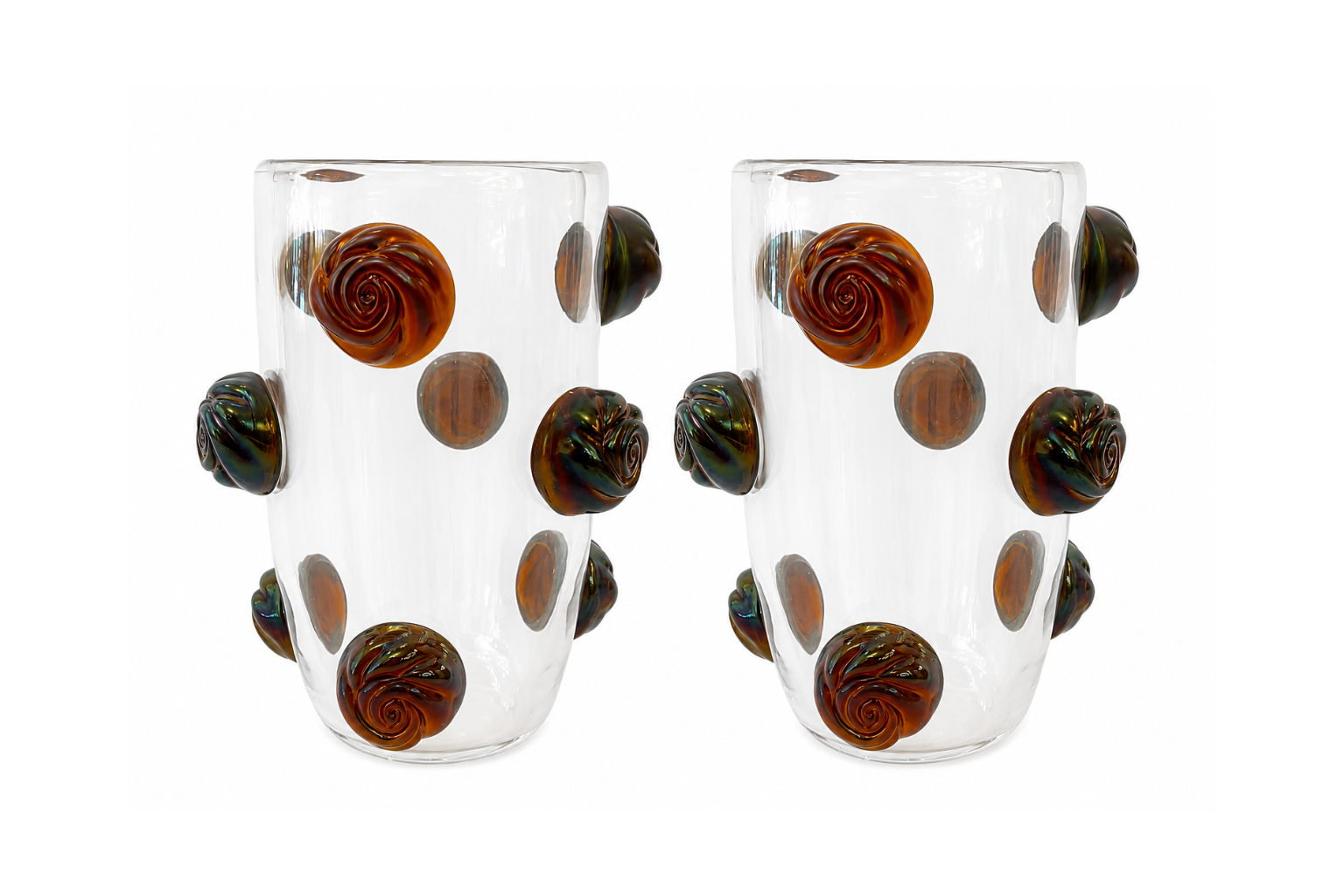 Vaso Dolci Irisdescente