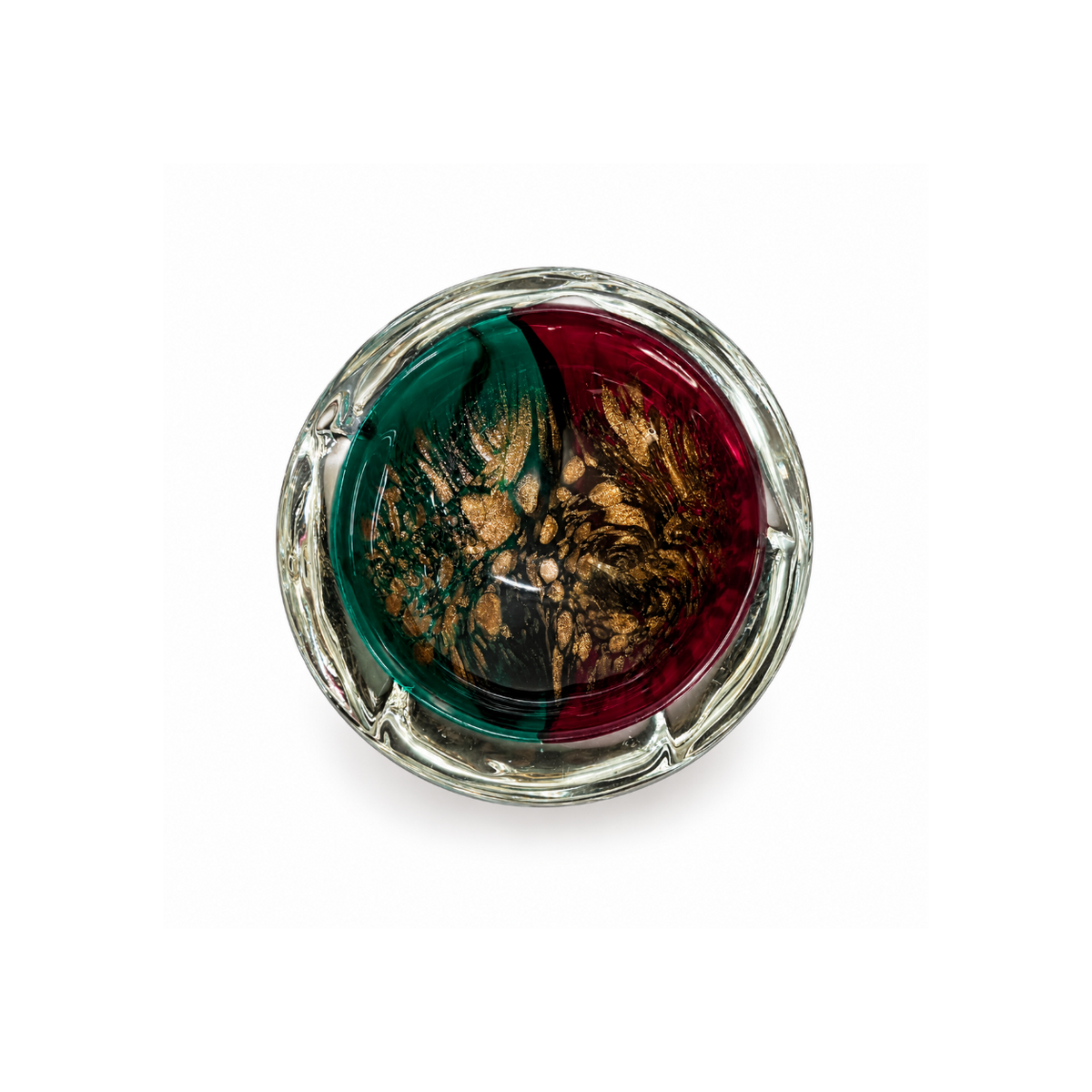 Antique Murano Bowl Bicolor