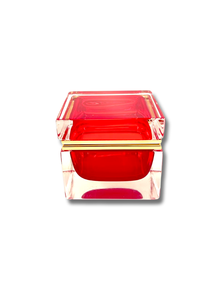 Caixa Murano Italiana Quadratta
